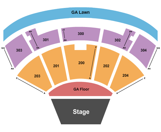 Merriweather Post Pavilion Kane Brown Seating Chart